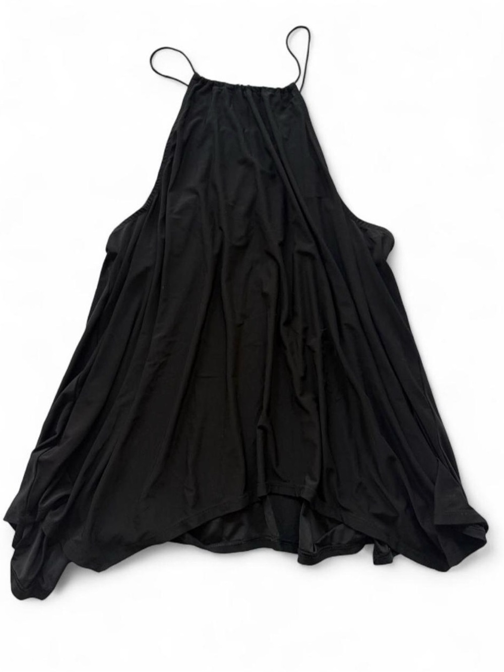 Express Flowy Black Halter Top | Size: M